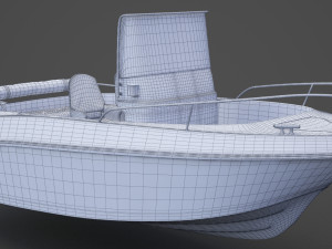boat 001 3D मॉडल