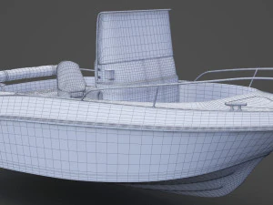 boat 001 3D Model