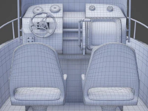 boat 001 3D Model