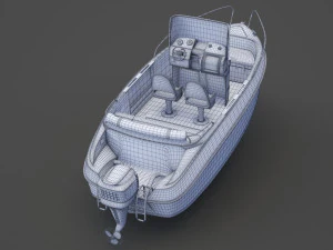 boat 001 3D Model