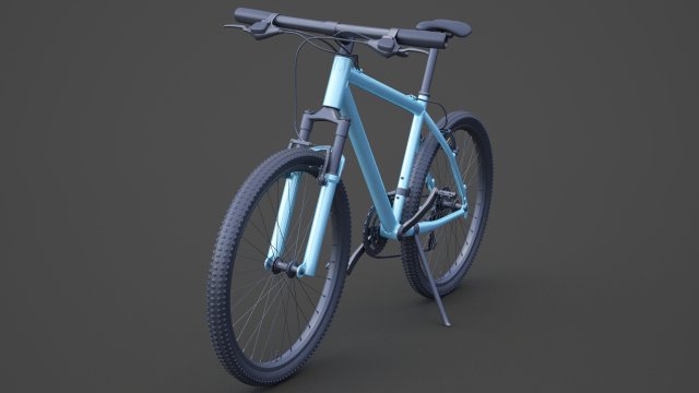 Bicycle 001 Model 3D .c4d .max .obj .3ds .fbx .stl .blend 