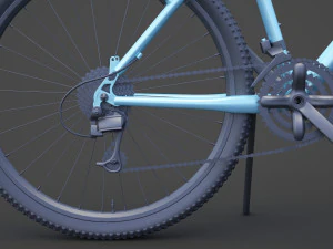 Bicycle 001 3D Model