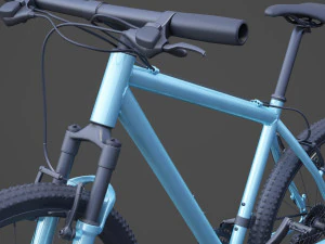 Bicycle 001 3D Model
