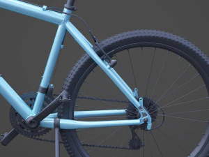 Bicycle 001 3D Model