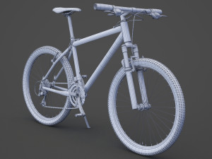 Bicycle 001 Model 3D
