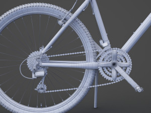 Bicycle 001 Model 3D
