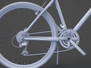 Bicycle 001 3D Model