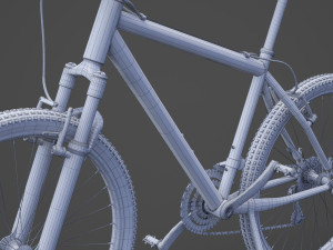 Bicycle 001 Model 3D