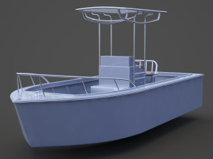 Boat 002 3D 模型