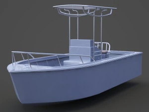 ボート002 3Dモデル