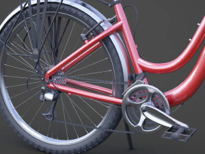Bicycle 002 3D Model