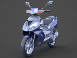 scooter bici 001 Modello 3D