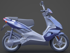 scooter bike 001 3D Model