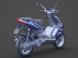 scooter bike 001 3D Model