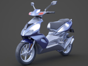 scooter bike 001 3D Model