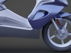 scooter bike 001 3D Model