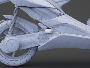 scooter bike 001 3D Model