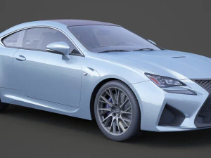 lexus rc f 2015 3D Model