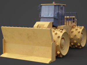 Construction vehicle 01 3D Model