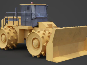 Construction vehicle 01 3D Model