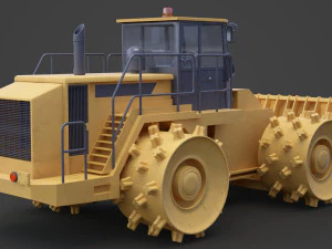 Construction vehicle 01 3D Model