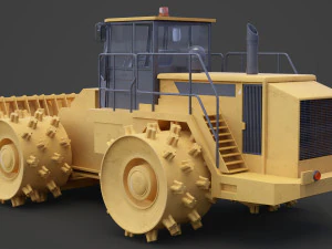 Construction vehicle 01 3D Model