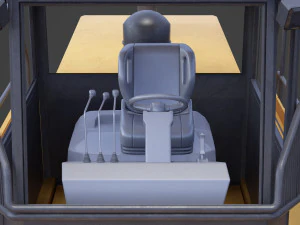 Construction vehicle 01 3D Model