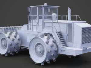 Construction vehicle 01 3D मॉडल