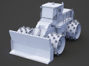 Construction vehicle 01 3D मॉडल