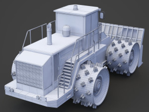 Construction vehicle 01 3D मॉडल
