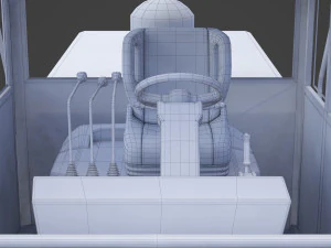 Construction vehicle 01 3D Model