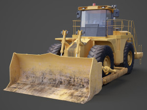 Construction Vehicle 002 3D 模型