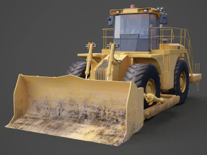 Veicolo da costruzione 002 Modello 3D