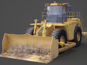 Construction Vehicle 002 3D Model