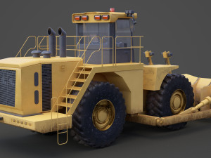 Construction Vehicle 002 3D Model