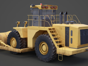 Construction Vehicle 002 3D Model