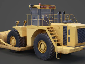 Construction Vehicle 002 3D Model