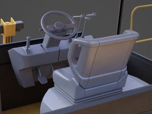 Construction Vehicle 002 3D Model
