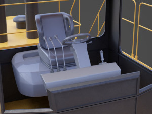 Construction Vehicle 002 3D Model