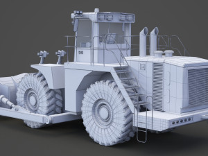 Construction Vehicle 002 3D Model