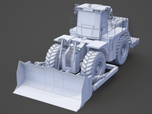 Construction Vehicle 002 3D Model