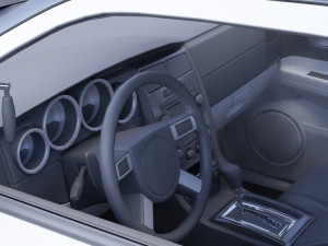 Police Car Modello 3D