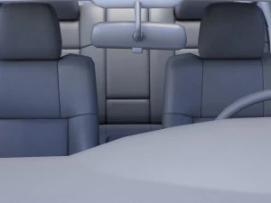 Police Car 3D Model