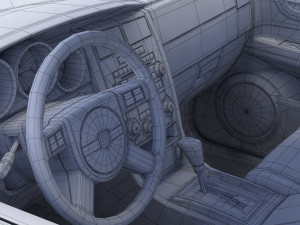 Police Car Modello 3D