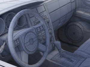 Police Car 3D Model