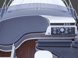 Photorealistic Yacht 01 Modèle 3D