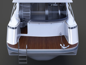 Photorealistic Yacht 01 Modèle 3D