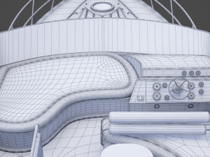 Photorealistic Yacht 01 Modèle 3D