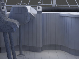 Photorealistic Yacht 01 Modèle 3D