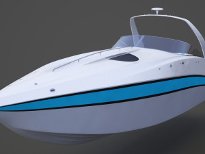 Motor Boat 02 Modelo 3D